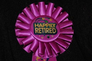 happily retired